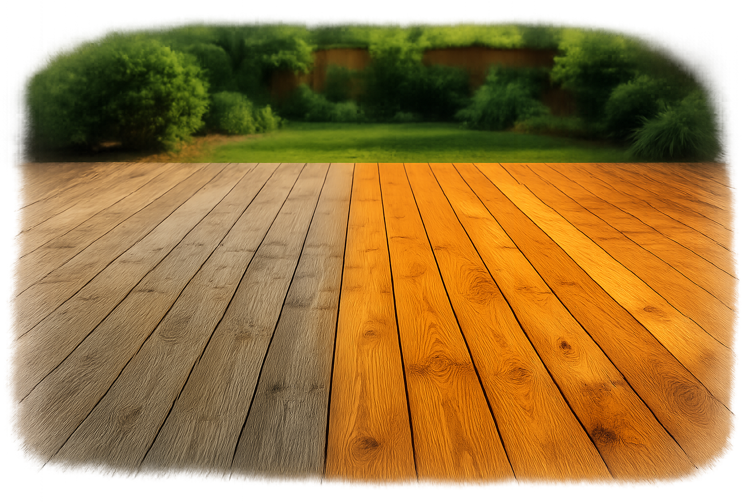Deck Before and After